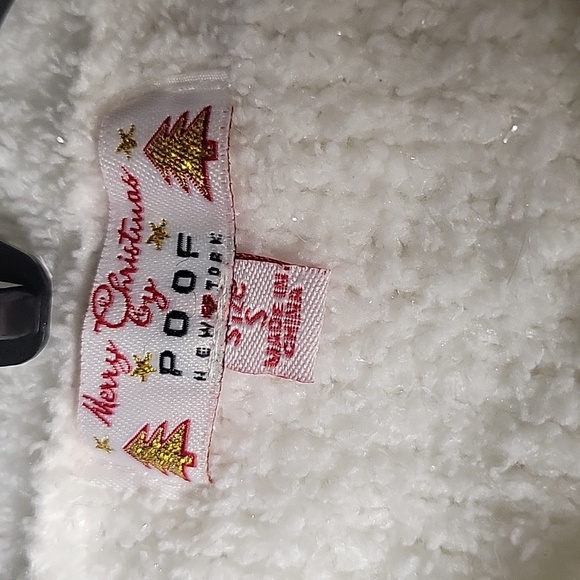 Merry Christmas by poof reindeer sweater. - Picture 2 of 3